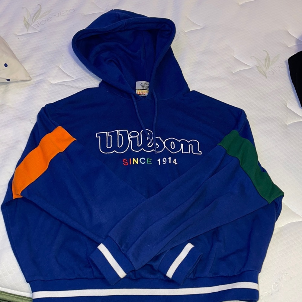 WILSON CROPPED HOODIE